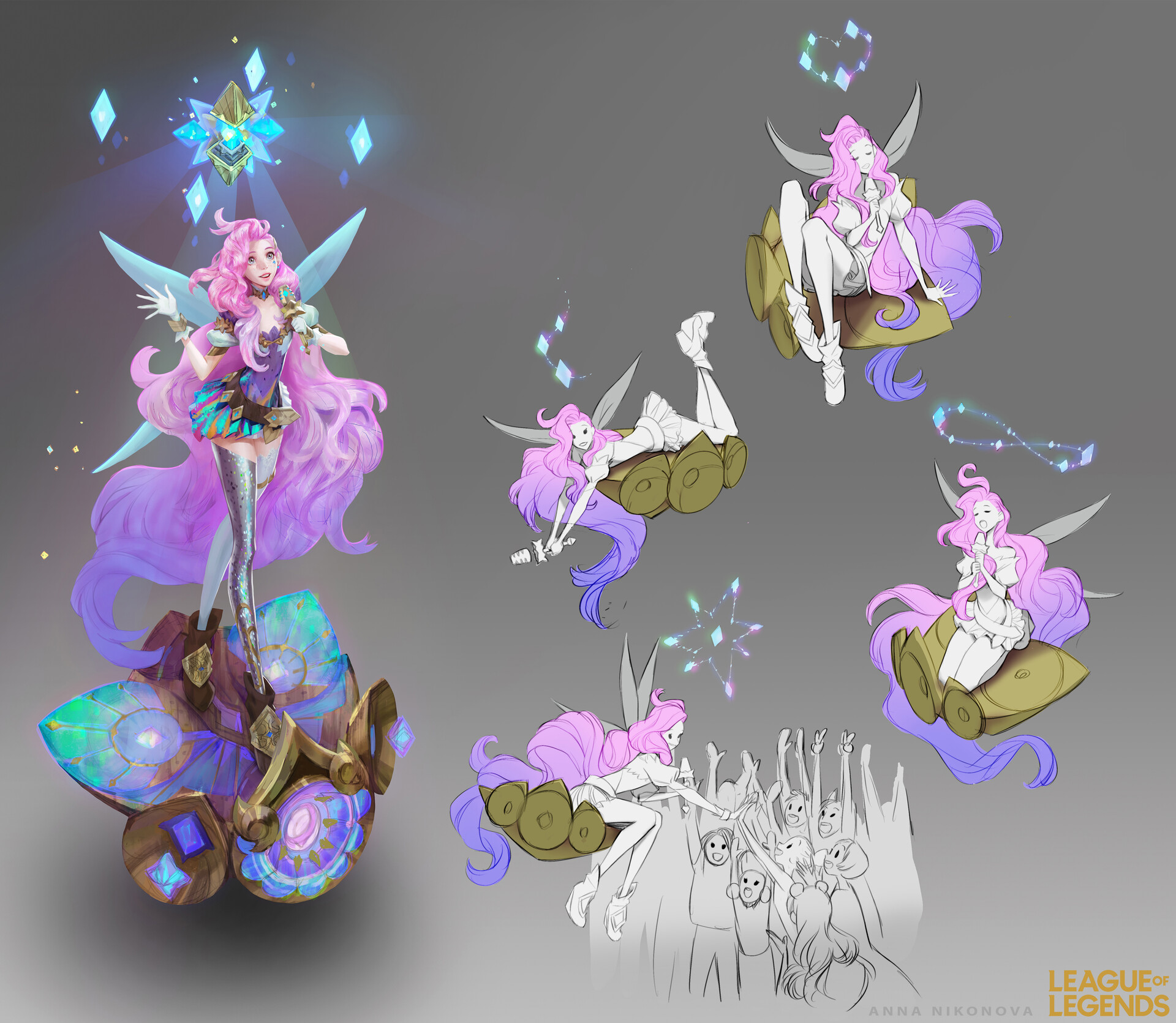 Seraphine — work by Anna Nikonova