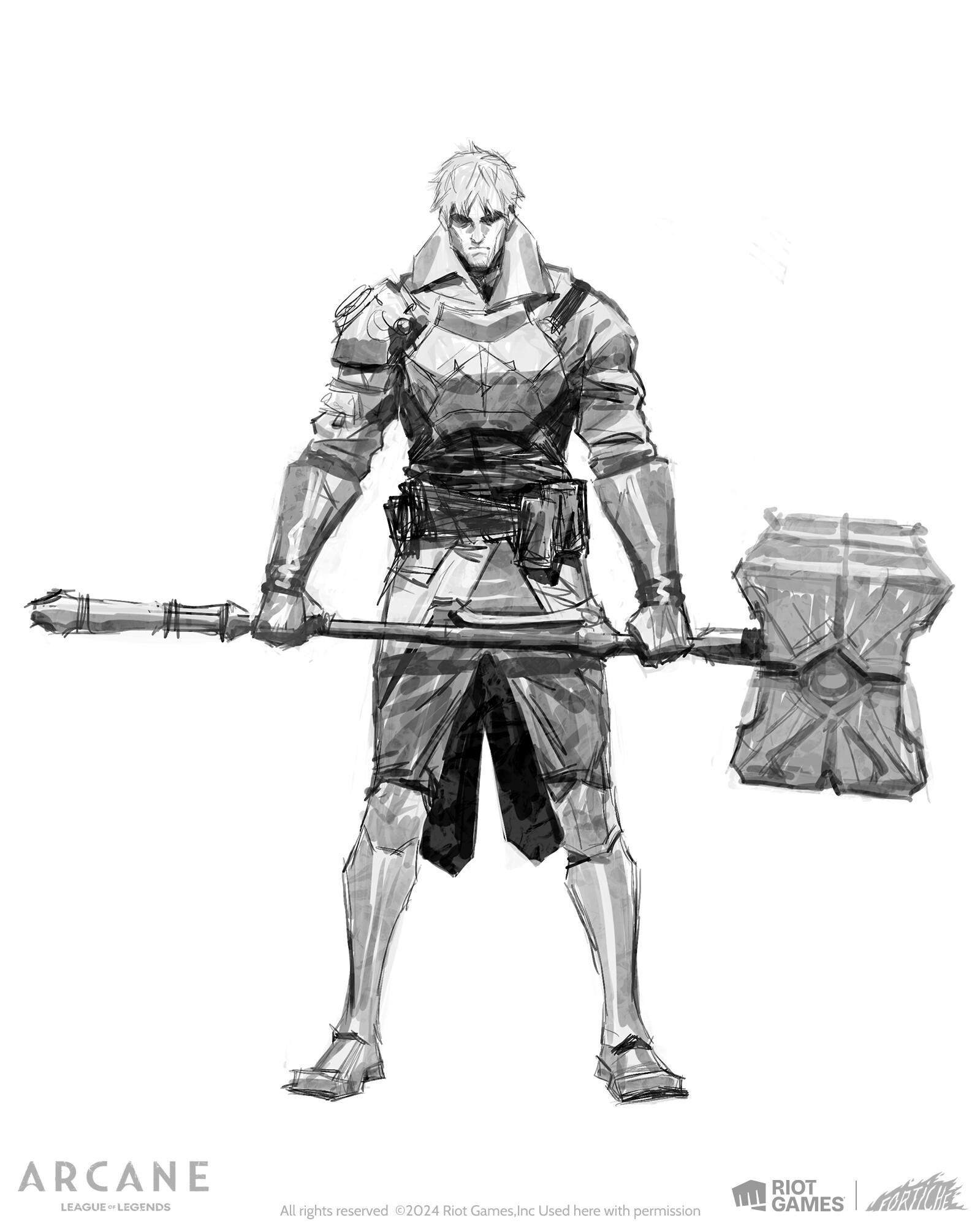 Jayce Sketches artwork 3 of 3