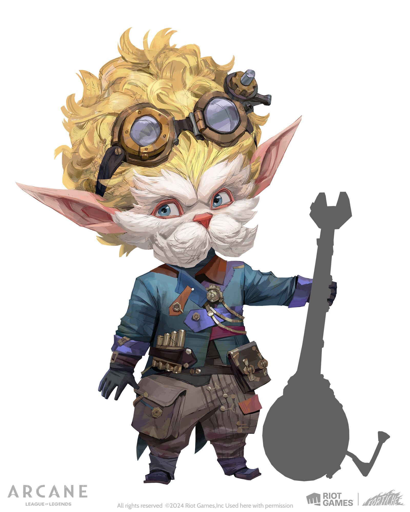 Heimerdinger — Alternate Universe — work by Anna Nikonova