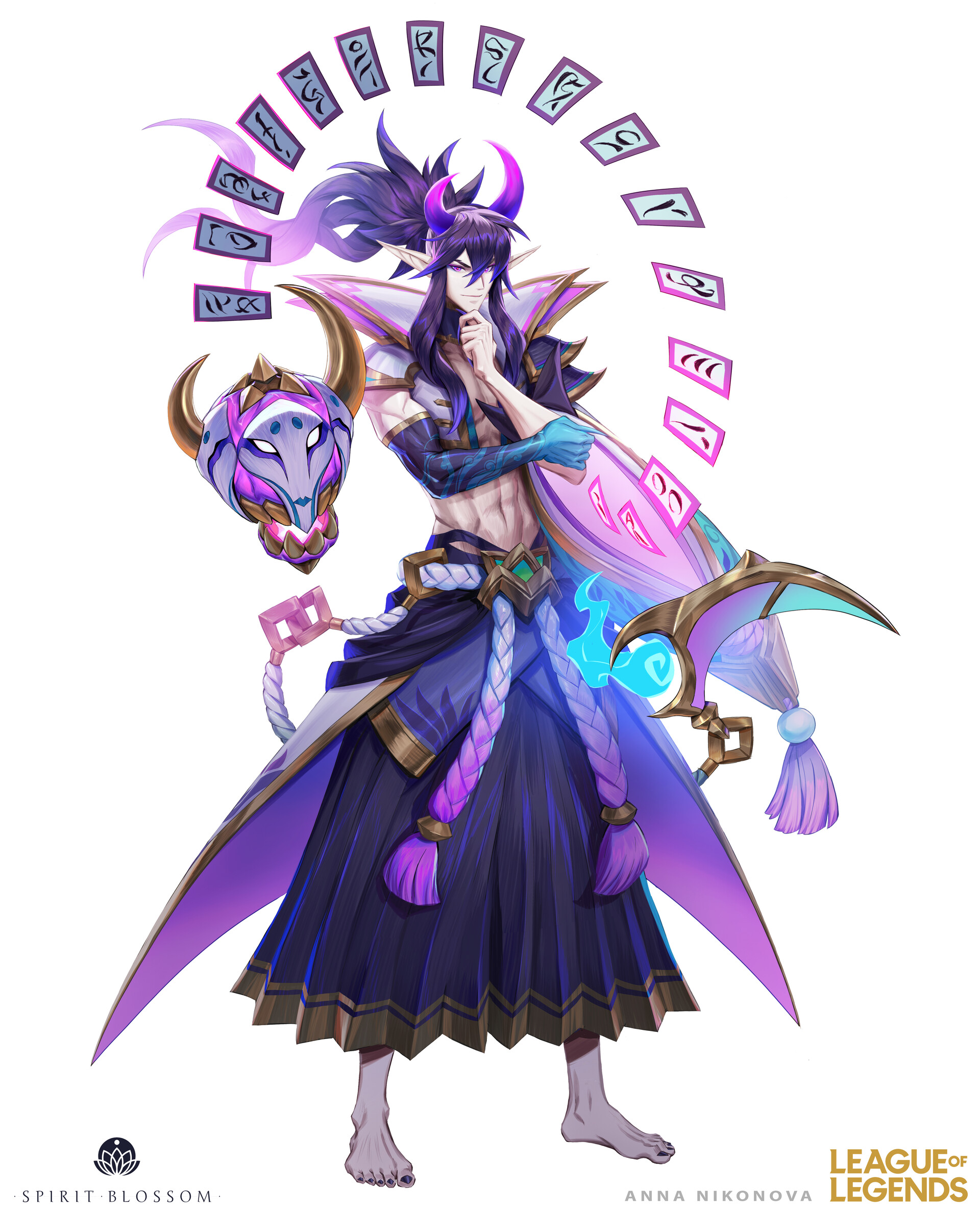 Spirit Blossom Thresh — work by Anna Nikonova